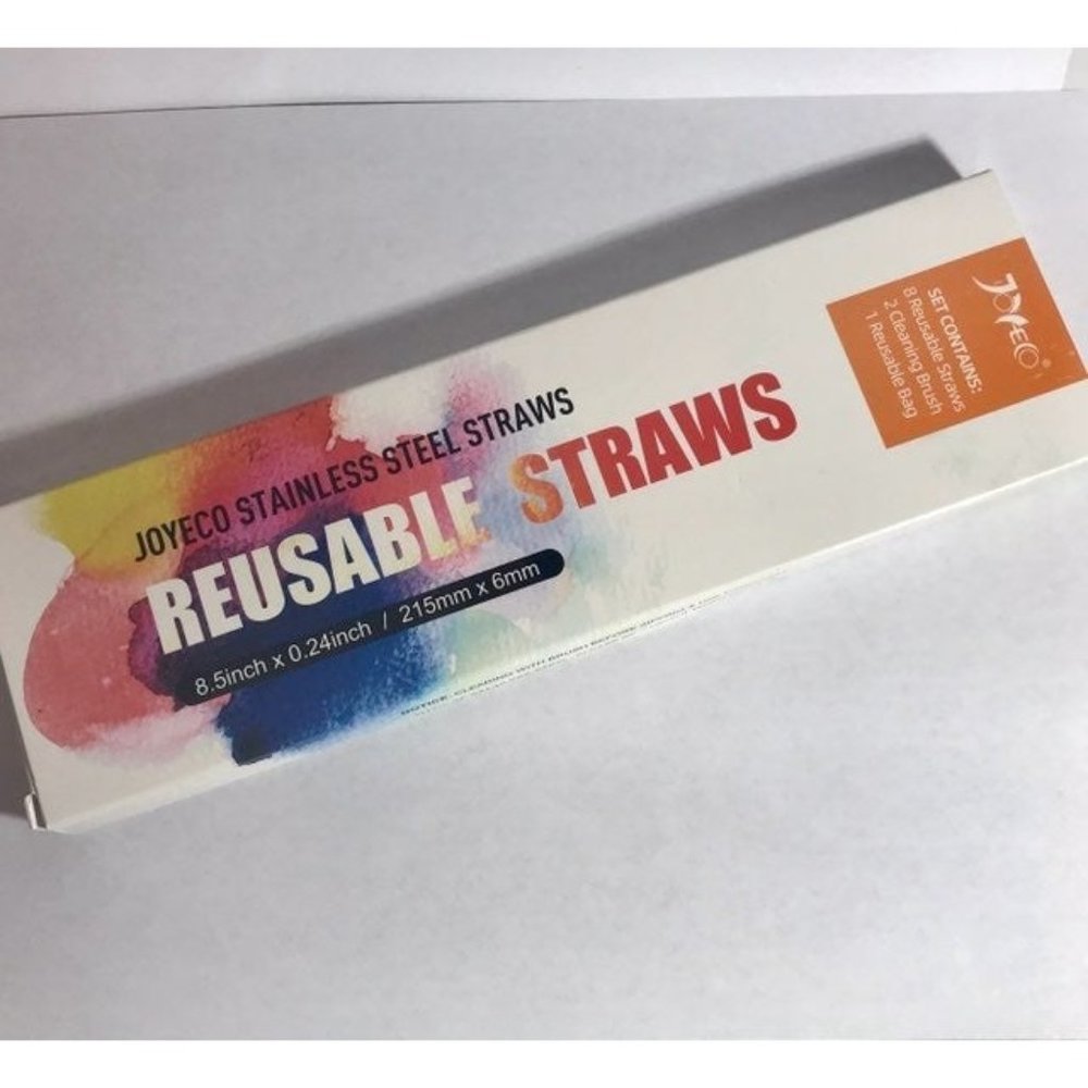 JOYECO Stainless Steel Drinking Straws